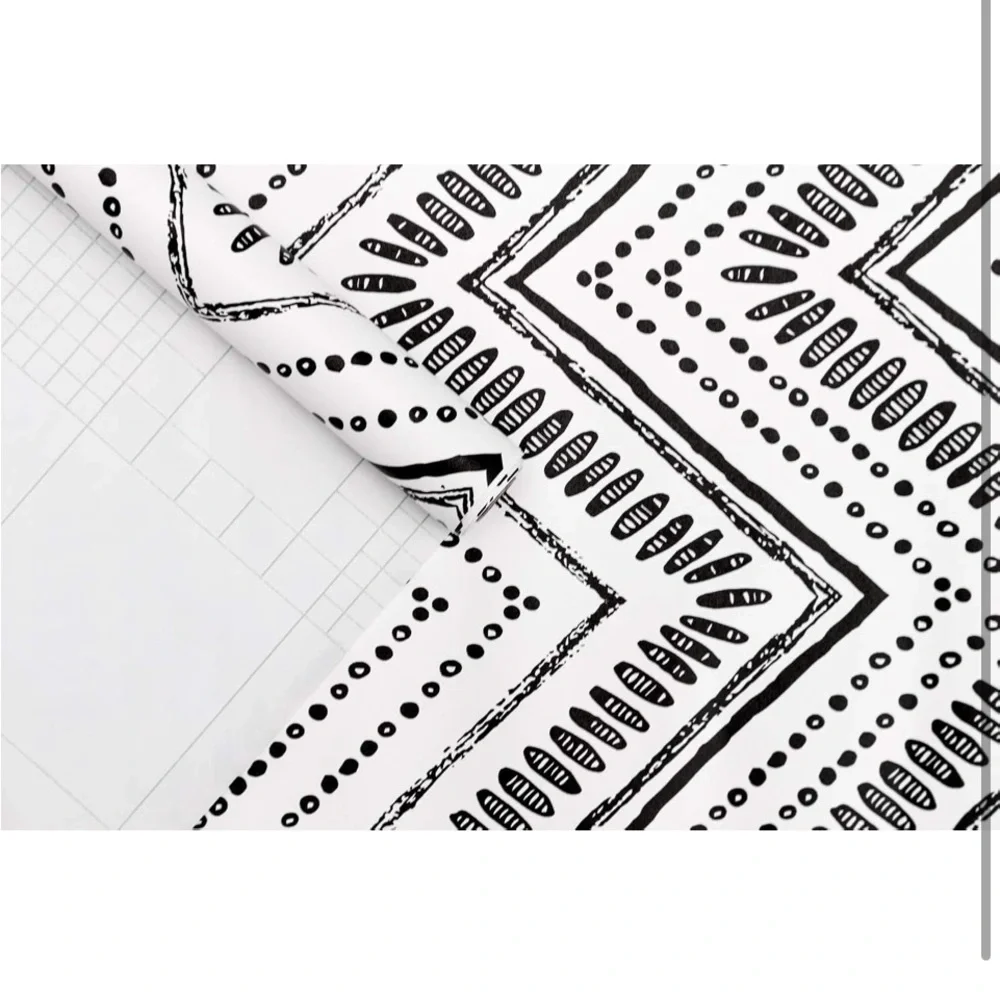 Black & White Peel & Stick Wallpaper